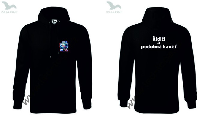 Mikina cape + logo Ř.A.P.H.