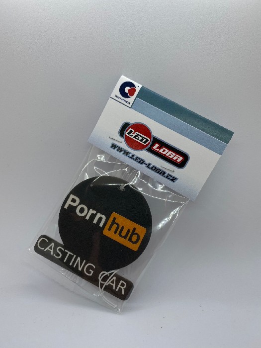Osvěžovač vzduchu PornHub Casting Car 100ks