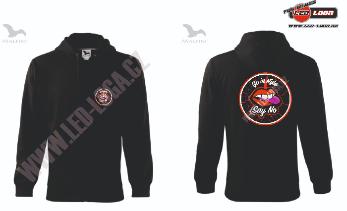 Mikina trendy zipper + logo ATF