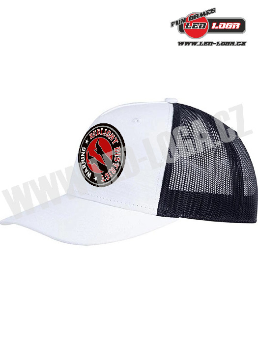 Čepice SnapBack bílo/černá 01