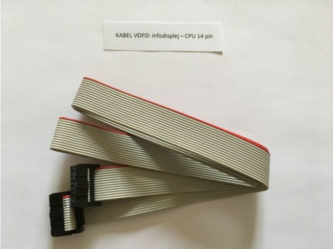 KABEL VOFOTRONIX: INFODISPLEJ - CPU 14 PIN