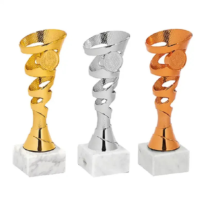 Sada pohárů zlato/stříbro/bronz 1010215