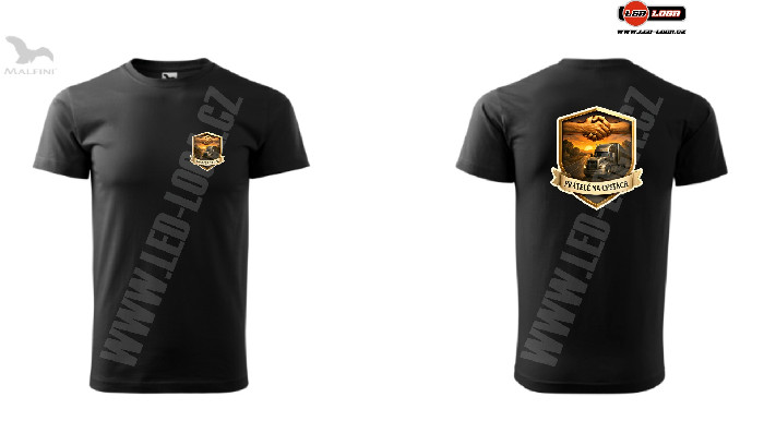 Triko Heavy Přátelé na cestách